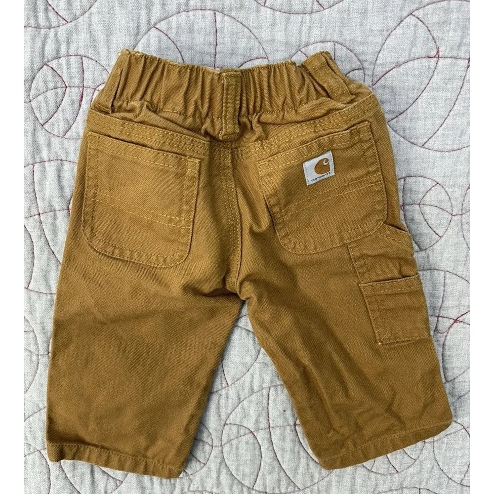 Carhartt Duck Canvas Pants Baby Toddler Size 3M